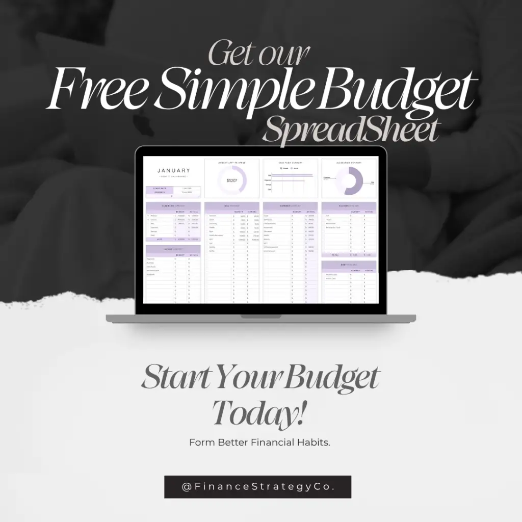 black and white modern free course guide instagram post