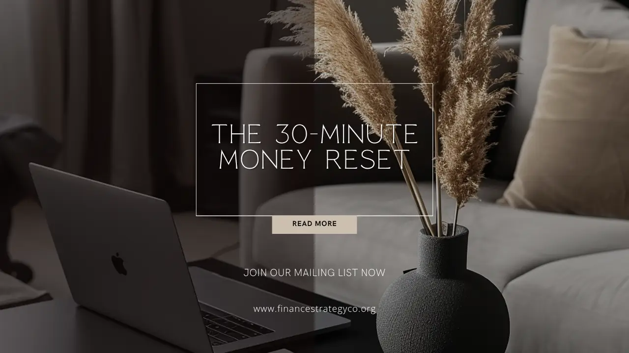 the 30 minute money reset