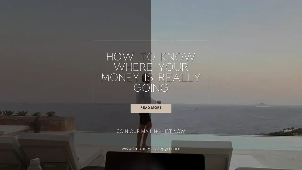 How to know where your money is really going